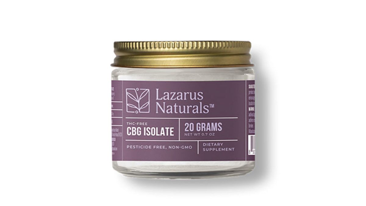 Lazarus Naturals Bulk CBG Isolate